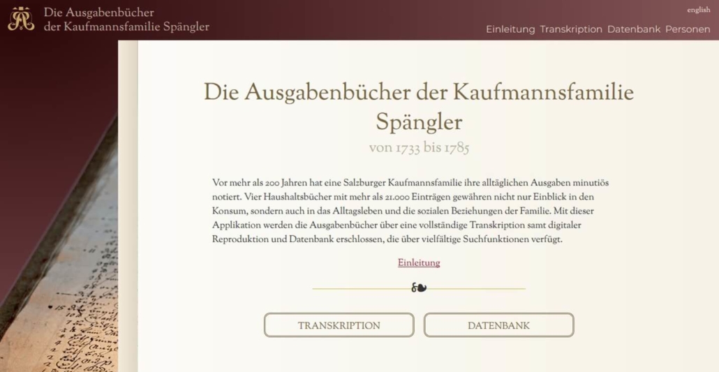 Spängler, Archive