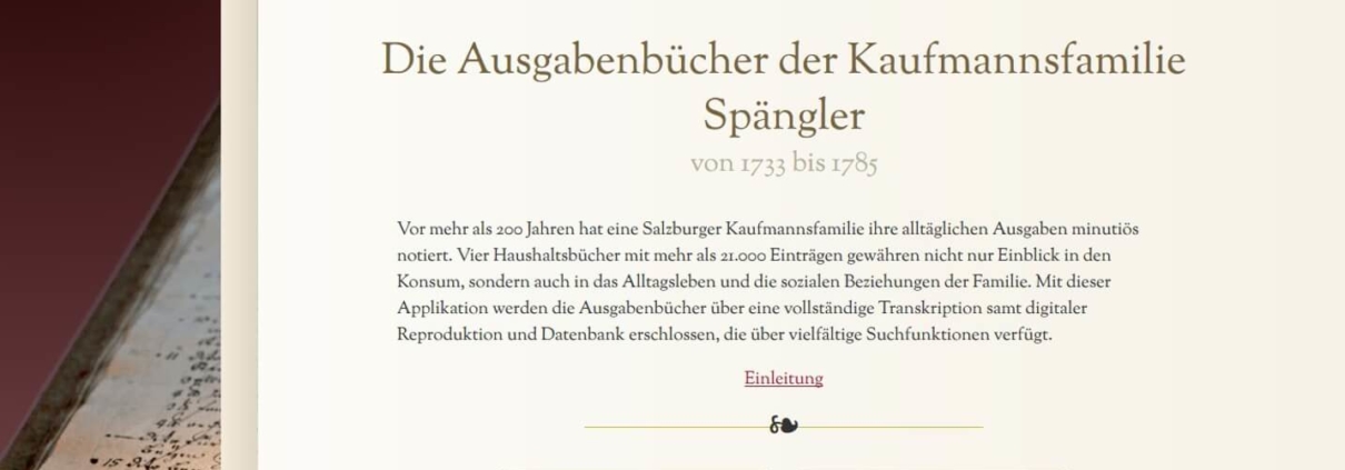 Spängler, Archive